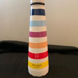 Kate Spade Multicolor Striped Bottle